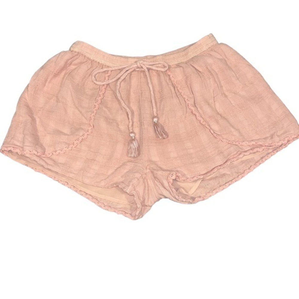 American Eagle Pink loose Lined Shorts Size Medium #141